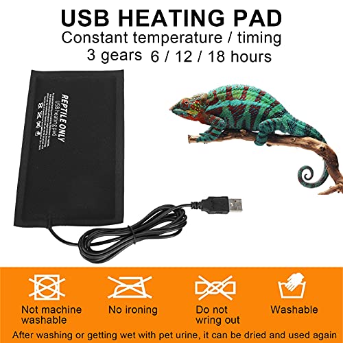 Almohadilla Térmica USB para Reptiles 45°C miniatura 2