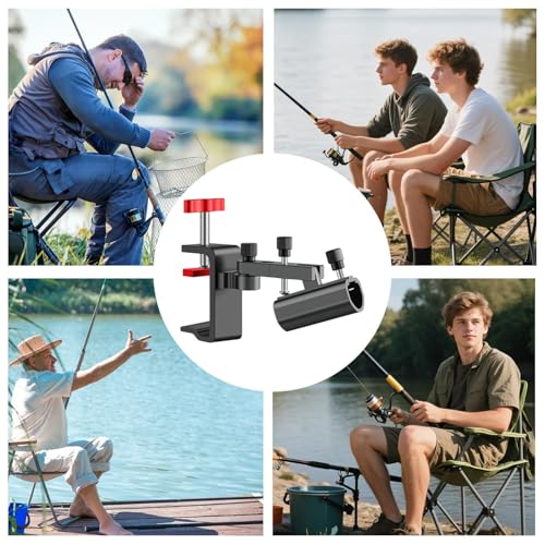 Pince à parasol pour chaises de pêche et tables de camping en terrasse - 6