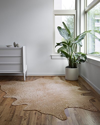 Tapete decorativo Bryce 116x152 cm Tan/Gold Loloi miniatura 2