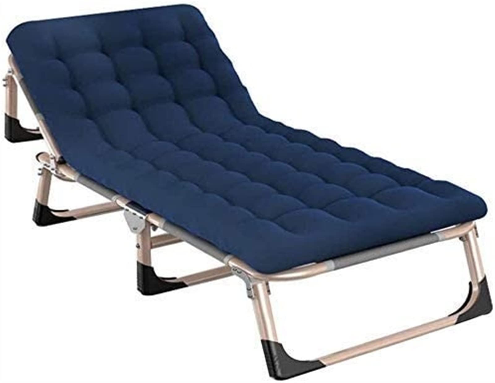 WOTZOV Outdoor Lounge Chair Deck Chair Loungers Garden Foldable, Deck Chair Lounger Adjustable Relax Sun Lounger Beach Lounger Portable Rocking Chair Decoration
