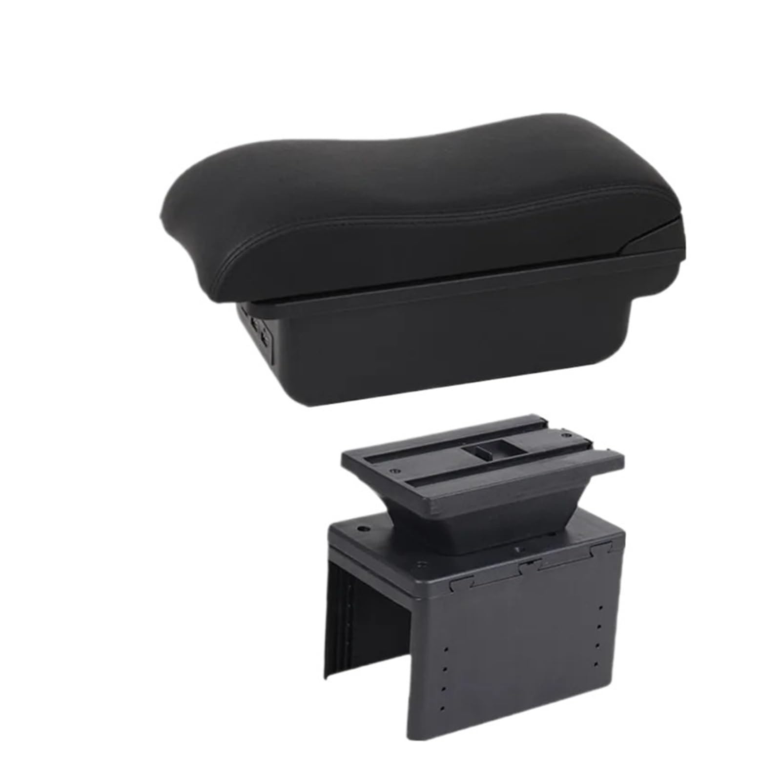 Udhqajc B1 Black Line 3Usb For Focus For C-Max Car Armrest Box Central Storage Interior Retrofit With Usb Accessories Car Centre Console Armrest Box