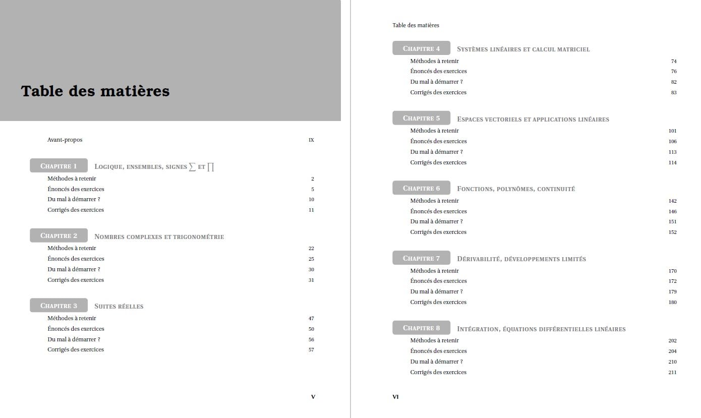 Maths et Informatique Méthodes et Exercices BCPST 1 - 6e éd.