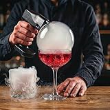 Cocktail Bubble Smoke Gun - Adds Flavor & Visual Effect to Drinks & Food, Dual Modes, Color Display, Rechargeable 5000mAh, Ideal for Home, Bars, Parties & Gifts