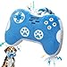 MTERSN Cute Squeaky Dog Toys : Blue Game Controller Plush Dog Toy and Funny Puppy Chew Toys with Full Crinkle Paper - Cool Dog Birthday Toys for Small, Medium and Large Dogs