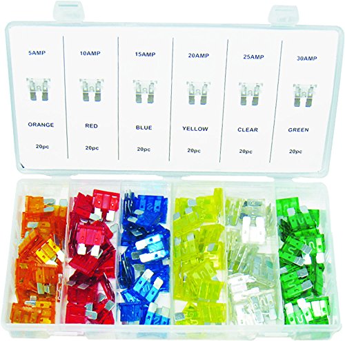 Swordfish 51040-120Pc Ato/Atc Blade Fuse Assortment #TOP22
