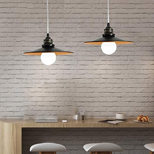 Lampe rétro style industriel bar suspension éclairage table à manger