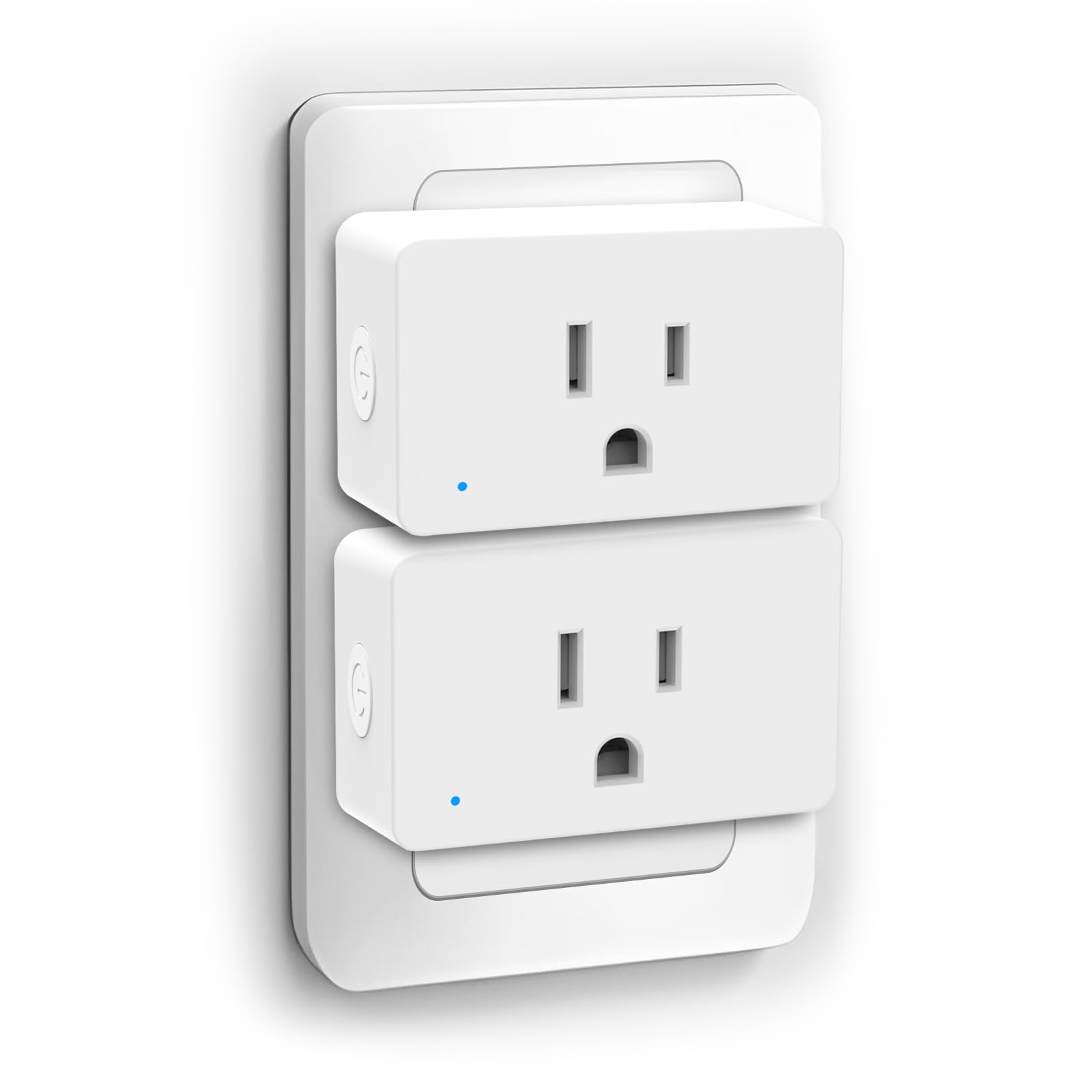 DAYBETTER Smart Plug 15A 1800W Smart Plugs That Compatible with Alexa and Google Home 2 4GHz WiFi Bluetooth