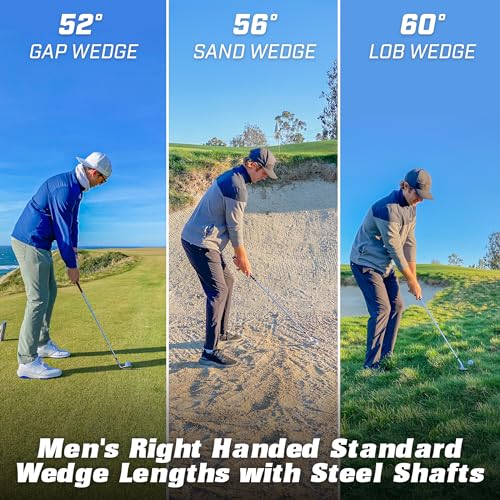 GoSports Max Spin Wedge Set