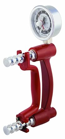 Baseline 12-0241 Lite Hydraulic Hand Dynamometer, 200 lbs Capacity