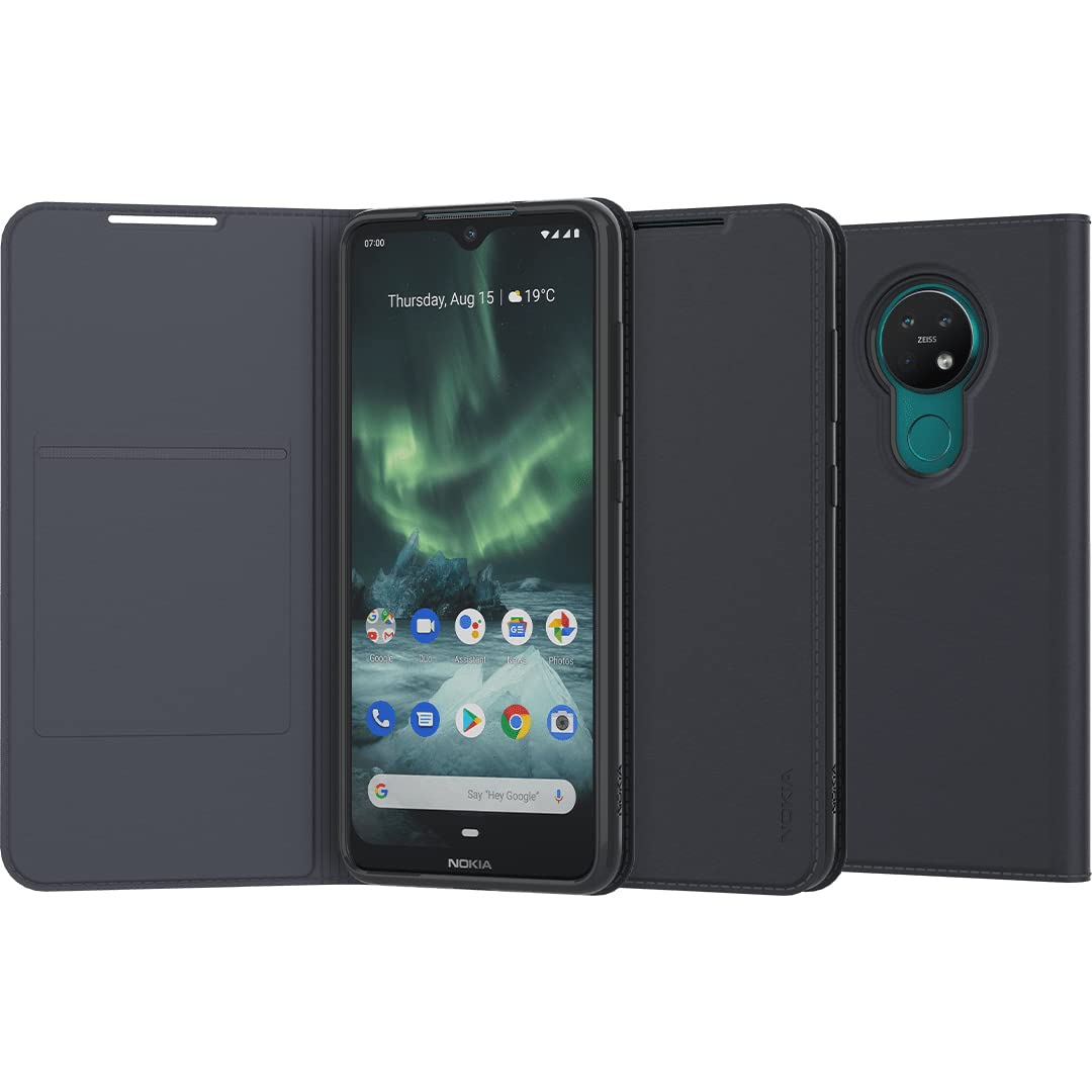 Nokia 8P00000092 Flip Cover 6.2, 7.2 Black: Amazon.de: Electronics 