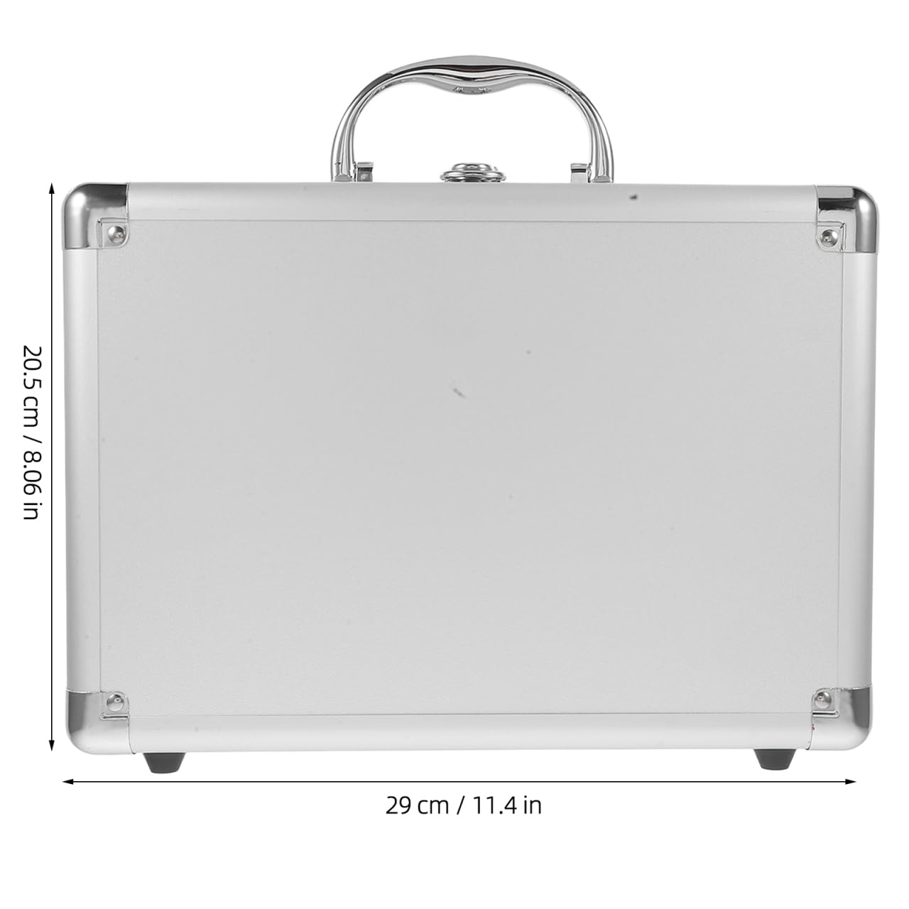 Veemoon Mallette En Aluminium Vide Instruments De Mesure En Aluminium Compartiment À Outils Verrouillable Mallette Universelle Pour Instruments De Mesure 11.40x8.06x4.13in