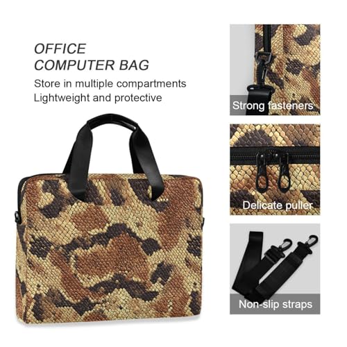Funda portátil para laptop 15.6 pulgadas con estampado animal miniatura 6