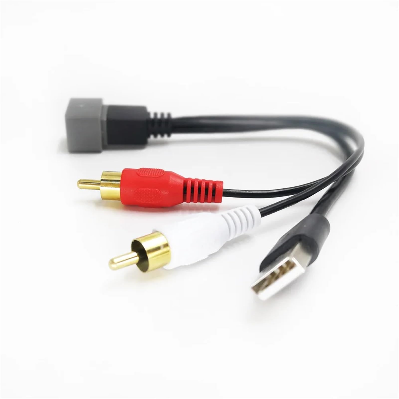 Câble USB pour RCA Nissan avec double blindage audio pour Juke Cube Versa - 5