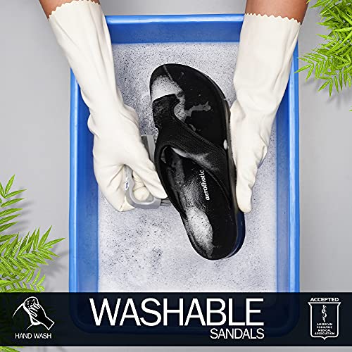 AEROTHOTIC Women's Enhalus Arch Support Thong Sandals4