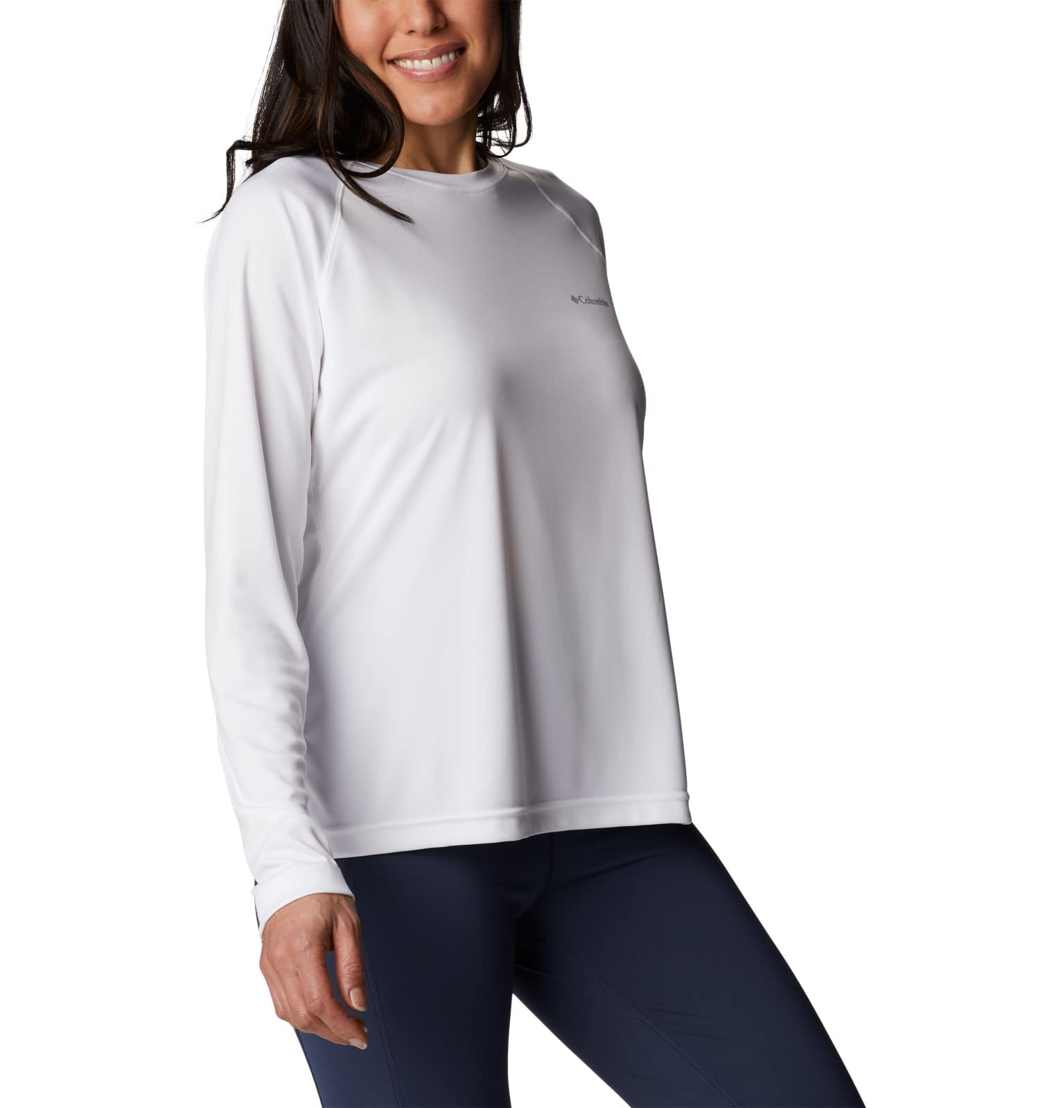 Columbia Camiseta de Manga Larga Fork Stream Camiseta Mujer