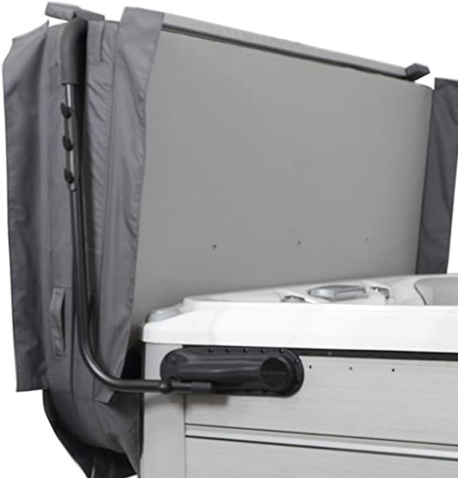 The Cover Guy Roller Shelf | Conveniently Remove and Store Your Hot Tub Cover for Space-Saving Convenience