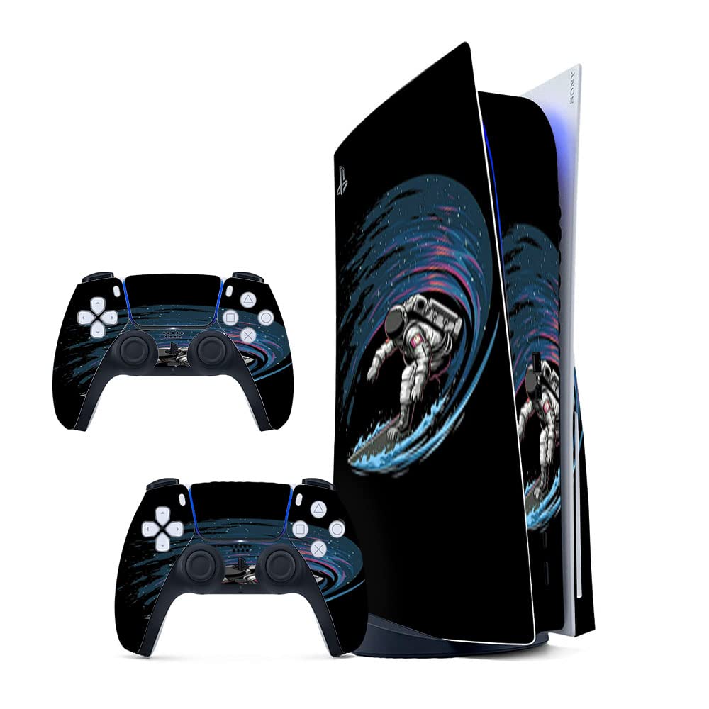 See full amazon price history chart for GADGETS WRAP Printed Vinyl Skin Sticker Decal for Sony PS5 PlayStation 5 Disc Edition Console & 2 Controller (Skin Only, Console & Controller not Included.) - Surfing Multicolor GADGETS WRAP Printed Vinyl Skin Sticker Decal for Sony PS5 PlayStation 5 Disc Edition Console & 2 Controller (Skin Only, Console & Controller not Included.) - Surfing Multicolor (B0BW3VN8KZ) Amazon Price History, Amazon Price Tracker
