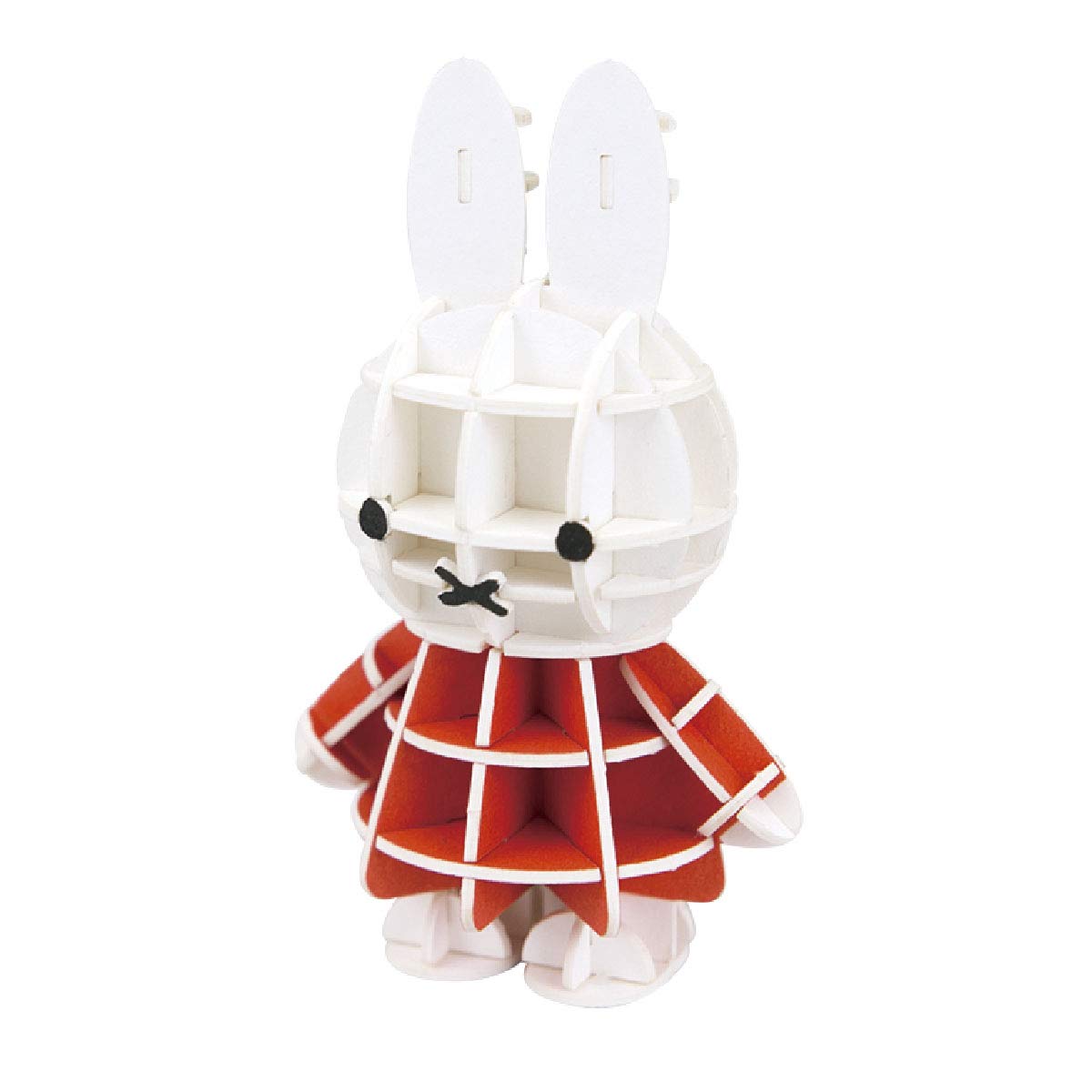 JIGZLEStanding Miffy Bruna Miffy Collection - 3D Paper Puzzle DIY Kit