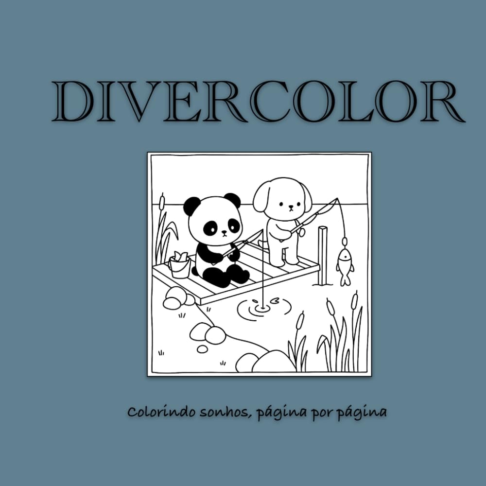 Divercolor: Colorindo sonhos, página por página