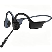 Open-Ear Headphones with Noise-Canceling Mic, Bone Conduction Headphones