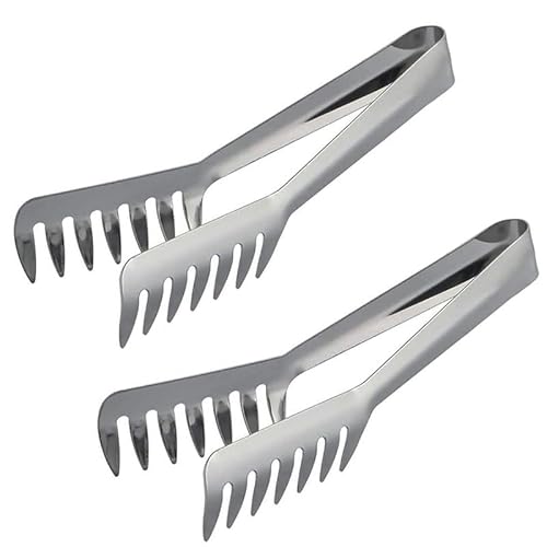Virsus Pinza da Cucina per Spaghetti 3913, lunghezza 24 cm, Molla spaghetti in Acciaio Inox, Lavabile in Lavastoviglie, per Buffet e per servire pasta, spaghetti, insalata (2)