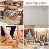 Proster Pocket Wood Moisture Meter with Detachable Pins - 7 Material Settings, Temperature Gauge (C/F), Data Hold for Woodworking, Flooring, Lumber, Building Materials