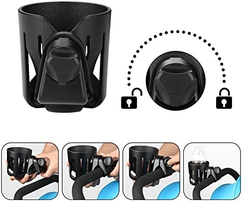 Accmor Stroller Cup Holder, Walker Wheelchair Bike Drinks Holder - 3