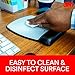 3M Precise Mouse Pad with Gel Wrist Rest, Soothing Gel Comfort with Durable, Easy to Clean Leatherette Cover, Optical Mouse Performance, 9.2