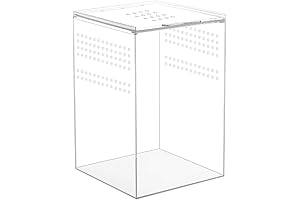 6"x6"x9" Magnetic Acrylic Reptile Cage