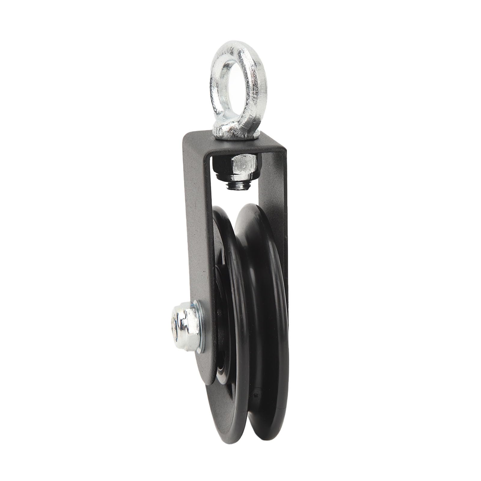 de poleas con Cable de Peso, de poleas para Levantamiento de Remo en Gimnasio y Fitness, polea de Entrenamiento giratoria de 360° con Cable de Nailon de 6,6 pies