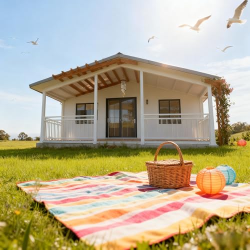 Luxury Prefab Tiny Home 20FT 40FT Portable Expandable Modular House with 2 3 4 5 Bedrooms and Kitchen, Customizable Container Tiny House to Live in for Adults Family Cabin or Vacation Retreat - Image 3