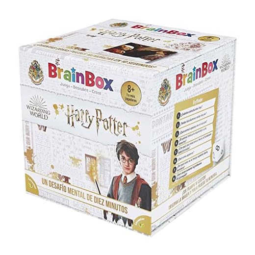 Asmodee BrainBox - Harry Potter - Juego de Mesa en Español