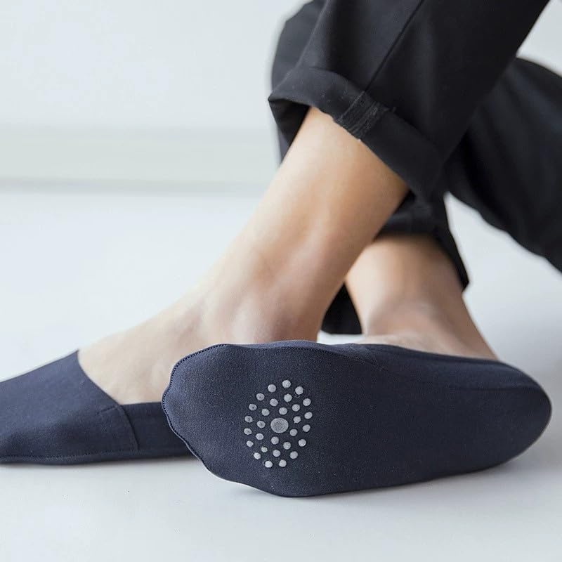 SOKA One :Les chaussettes invisibles qui tiennent en place Chaussettes Invisibles Homme Femme Coton Basses Courtes Fines Élastiques Antidérapantes pour Chaussures