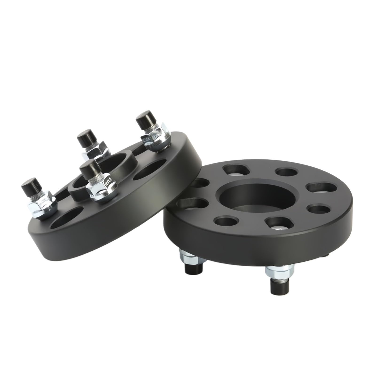 Entretoises de roue personnalisées, 2 pièces, adaptateurs Conversion PCD 4x110 à 4x100 4x108 4x130 4x114.3 4x98(2PCS 40mm Black)