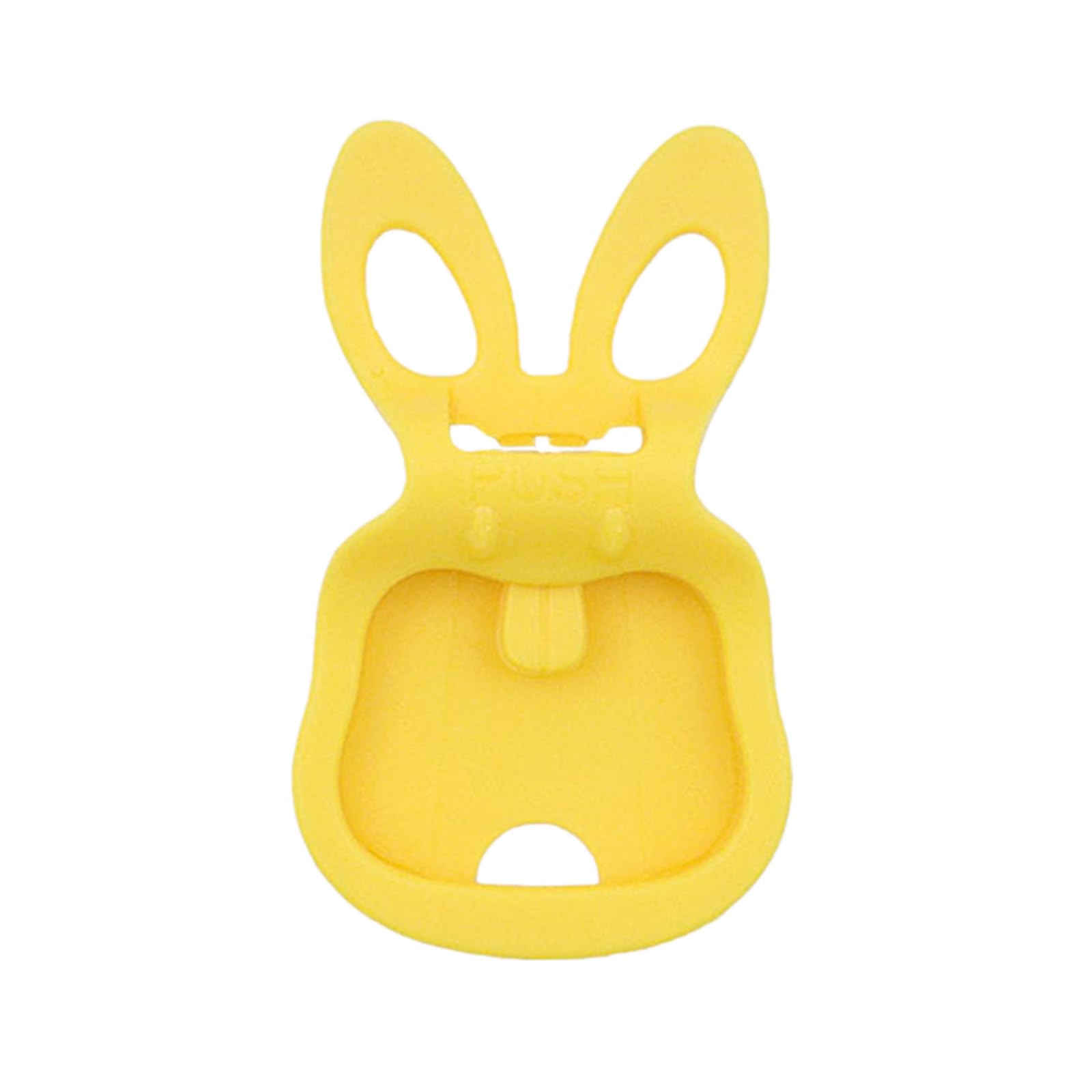 Ekoama Colorful Rabbits Shape Can Opener Bottle Caps Lifter With Ergonomic Grip Beverage Drink Opener