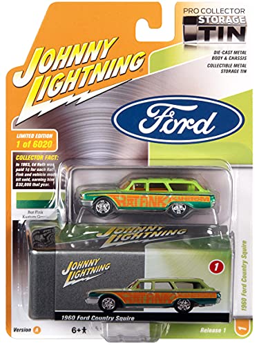Modelo auto a escala 1/64 Ford Country Squire de metal