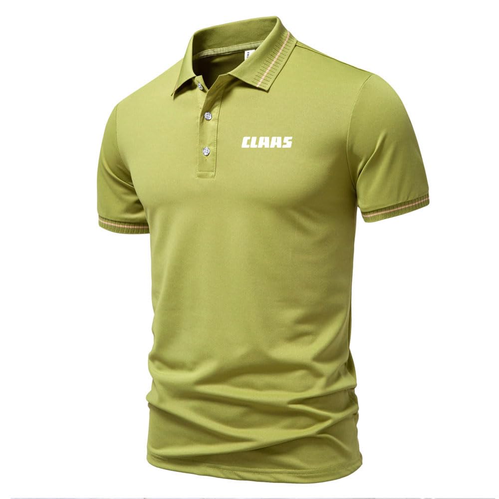 Polo de golf pour hommes anti-transpiration Cl_AAS t-shirt manches courtes été confortable