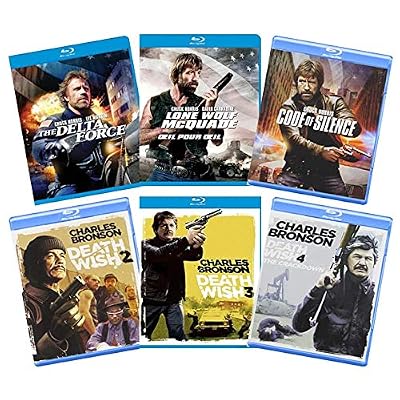 Ultimate Chuck Norris vs. Charles Bronson Blu-ray Action Collection: The Delta Force  Lone Wolf McQuade  Code of Silence  Death Wish 2  Death Wish 3 