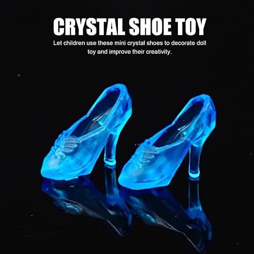 Miniatura 3 de TOYANDONA 30 pares de zapatos de muñeca, zapatos de tacón alto para muñeca, zapatos de muñeca en miniatura, accesorios de disfraz para niñas,