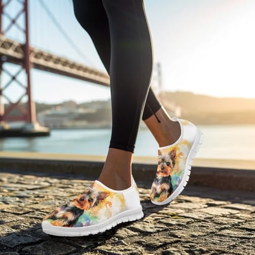 Image of Jeiento Cute Dog Women's Casual Slip On Shoes Loafers Sneakers for Women