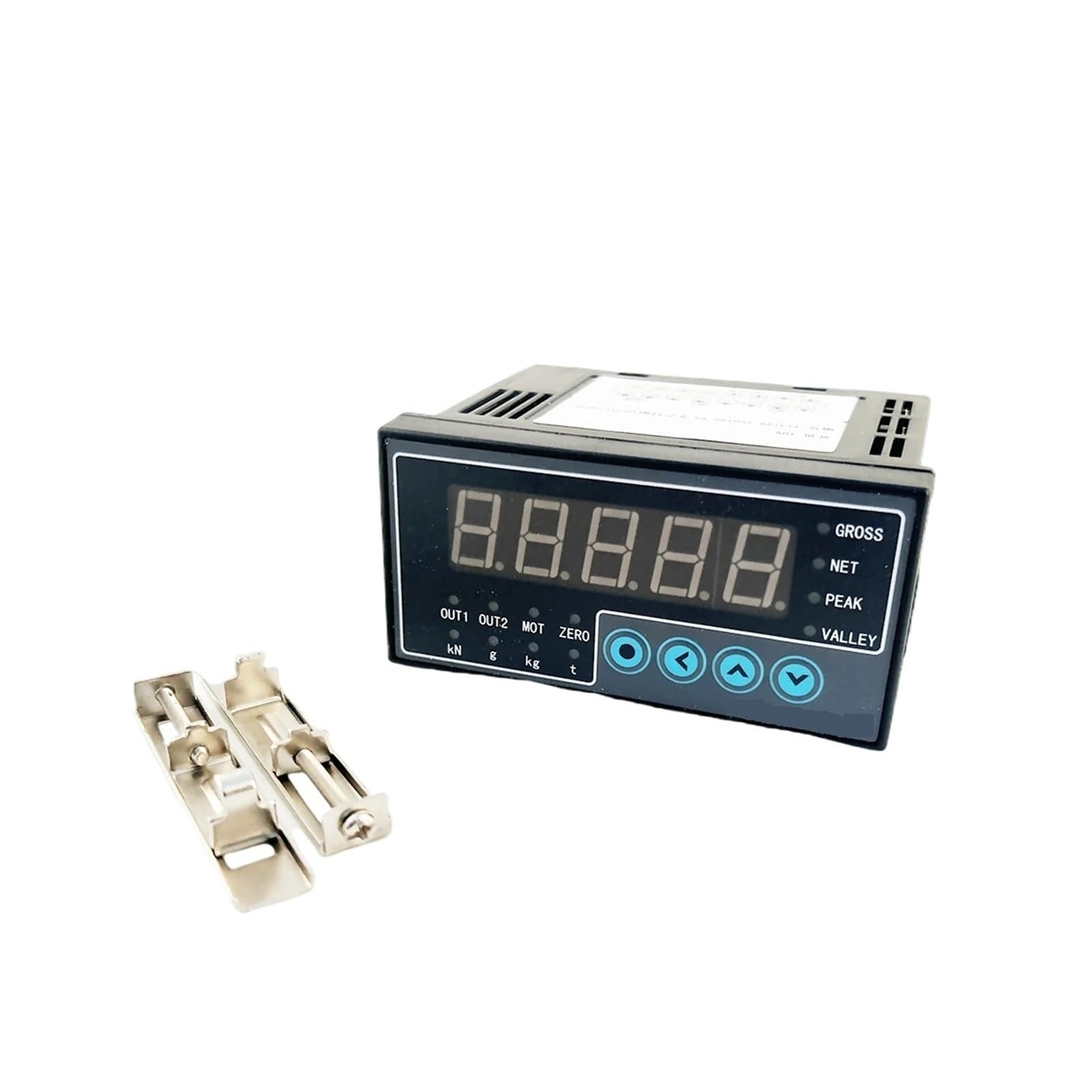 Célula de carga de botón de alta precisión de 0-200 kg con pantalla, transductor de fuerza de compresión for uso industrial. para medir fuerza(50KG Display)