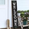 Amazon.com: Welcome Sign for Front Door Porch - Large Standing ...