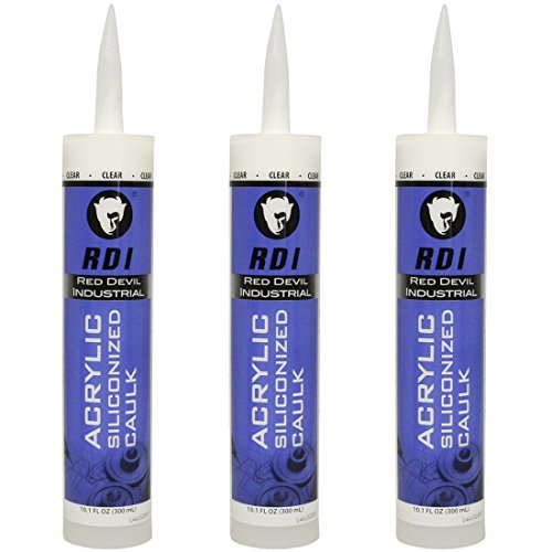 Siliconized Acrylic Caulk - Clear - 960 Pieces