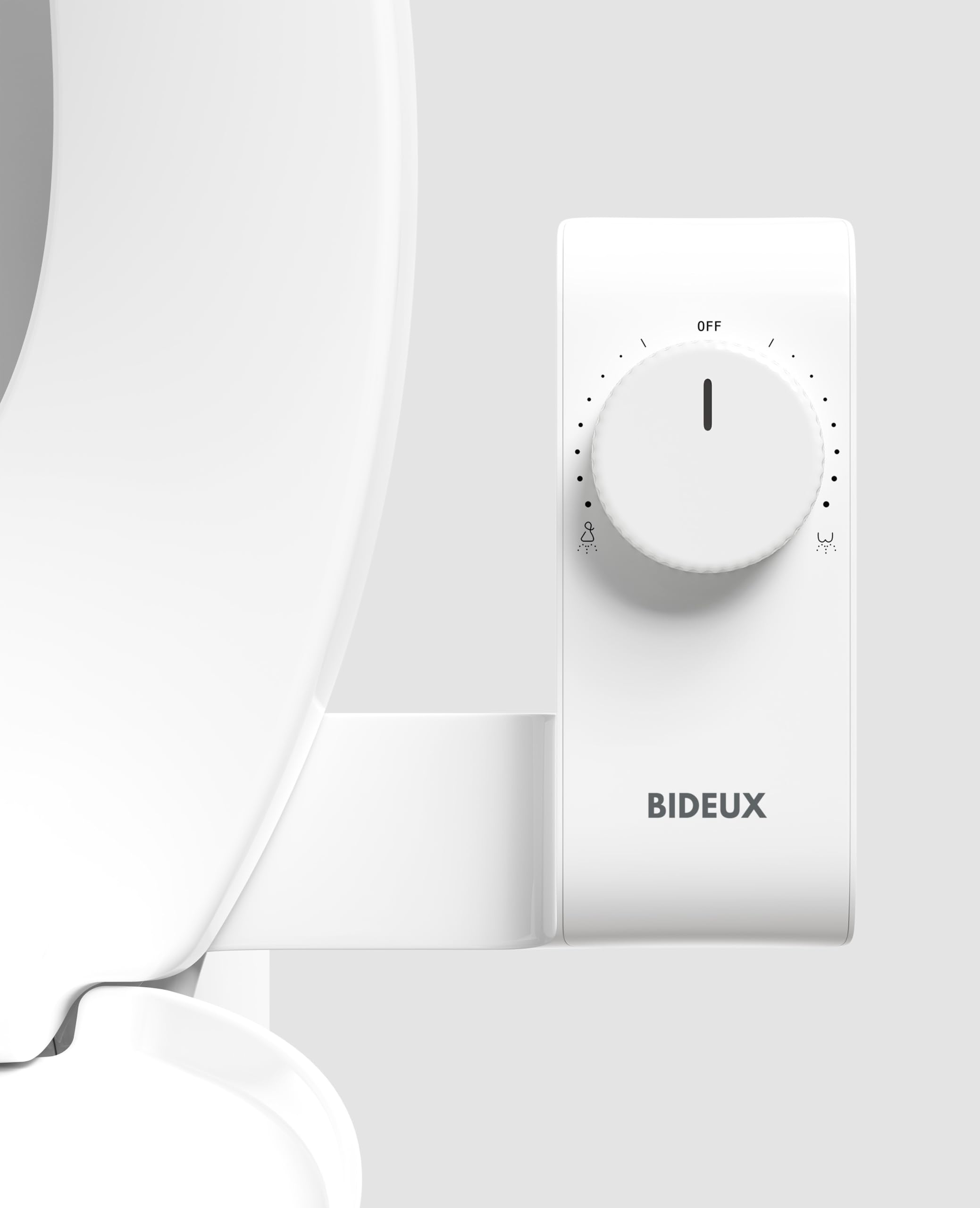 Core 1 0 - Non-Electric Bidet Attachment for Toilet Ultra-Slim Dual Nozzle Bidet with Adjustable Water Pressure Self-Cleaning