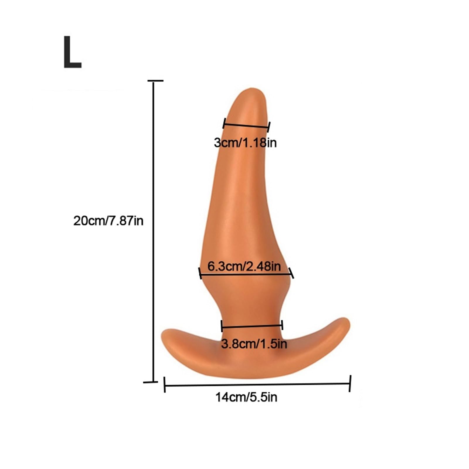 Amazon.com: Soft Anal Plugs Liquid Silicone 35-78mm Buttplug Gay Men  Prostate Massage Butt Plug Anal Dilation Training Adult Sex Toys(Gold L) :  Health & Household