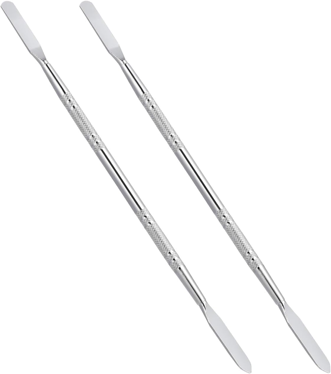Metal Spudger for Electronics Repair, Double-Ended Stainless Steel- 2 Pcs Electronics Opening Pry Tool Metal Opening Spudger for Cell Phone, Tablet, MP3, Laptop
