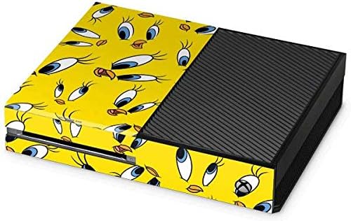 Skinit Decal Gaming Skin Compatible with Xbox One Console - Officially Licensed Warner Bros Tweety Bird Super Sized Pattern Design
