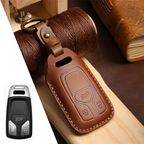 Coque de protection pour porte-clés automatique Audi A4 B9 et A6 C7 finition premium