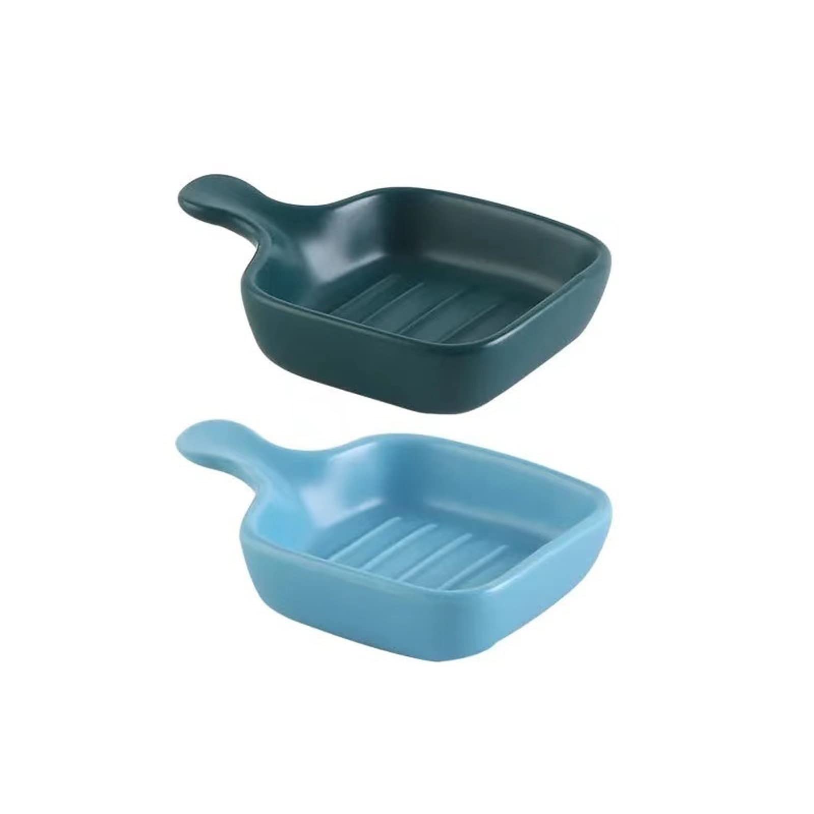 Keramik-Soßenschälchen Multicolor Dip And Sauce Bowls Set With Handles For Soy Vinegar Ketchup Seasoning Condiment(J)