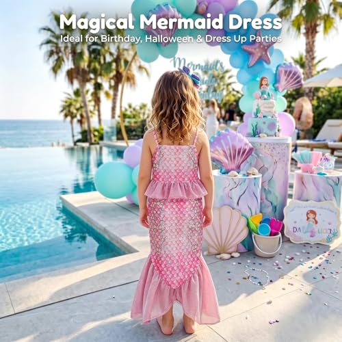 Disfraz de Sirena para Niñas Pequeñas miniatura 5